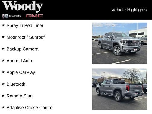 Sterling Metallic 2026 GMC Sierra 1500 Denali