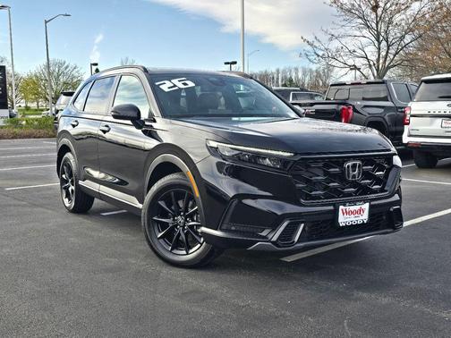 Crystal Black Pearl 2026 Honda CR-V Hybrid Sport-L AWD