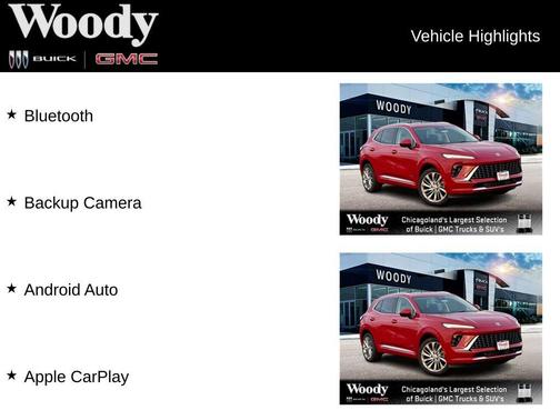 Brilliant Red 2026 Buick Envision Avenir AWD