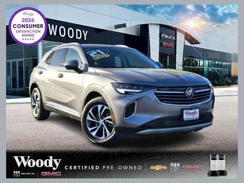 Satin Steel Metallic 2021 Buick Envision AWD Essence