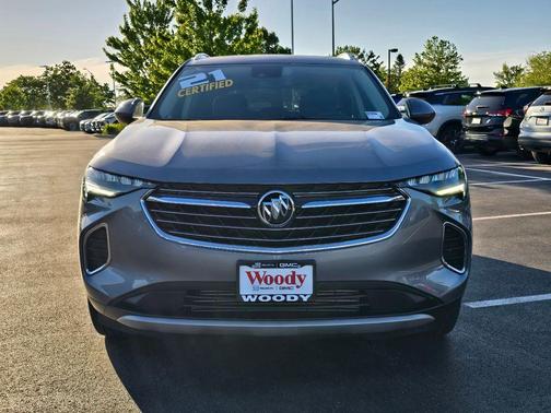 Satin Steel Metallic 2021 Buick Envision AWD Essence