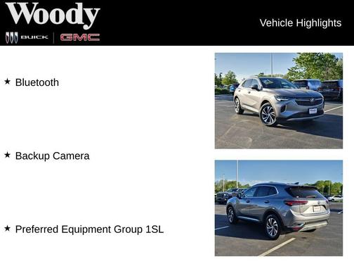 Satin Steel Metallic 2021 Buick Envision AWD Essence