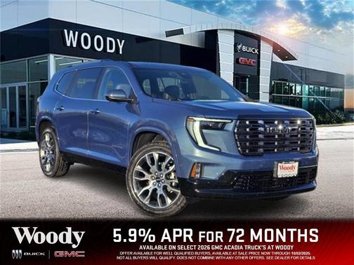 2026 GMC Acadia AWD Denali