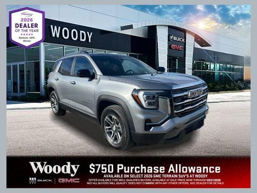 Sterling Metallic 2026 GMC Terrain AWD Elevation