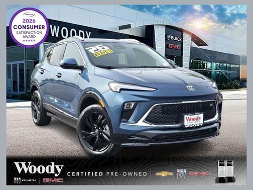 Ocean Blue Metallic 2026 Buick Encore GX Sport Touring