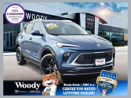 Ocean Blue Metallic 2026 Buick Encore GX Sport Touring
