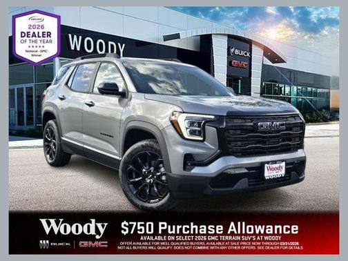 Sterling Metallic 2026 GMC Terrain AWD Elevation