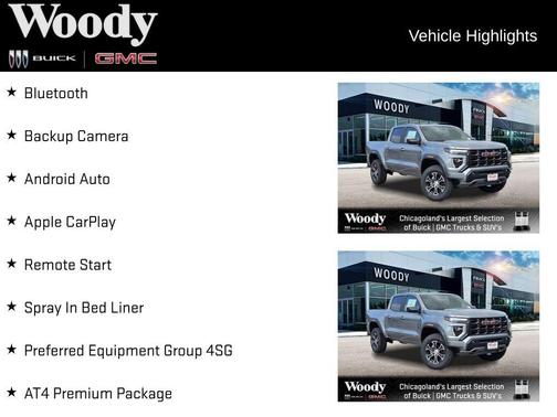 Sterling Metallic 2026 GMC Canyon AT4