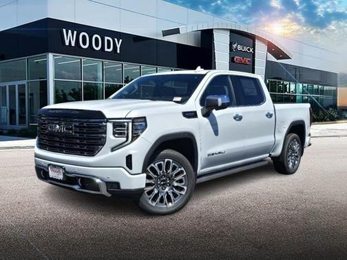 Glacier White Tricoat 2026 GMC Sierra 1500 Denali Ultimate