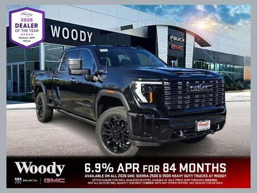 Onyx Black 2026 GMC Sierra 2500 Denali Ultimate