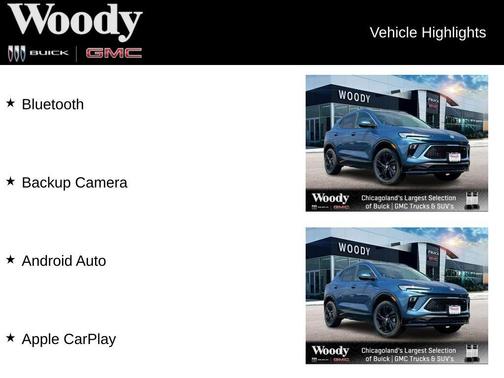 Ocean Blue Metallic 2026 Buick Encore GX ST