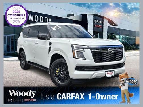 Aspen White 2025 Nissan Armada SV 4WD