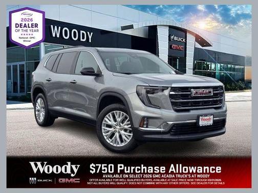 Sterling Metallic 2026 GMC Acadia AWD Elevation