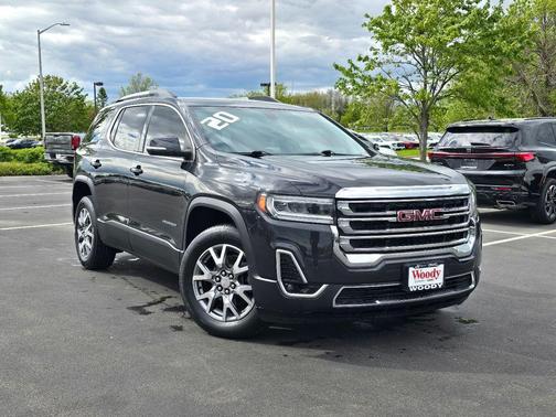 Carbon Black Metallic 2020 GMC Acadia FWD SLT