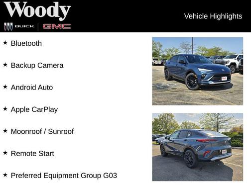 Ocean Blue Metallic 2026 Buick Envista Sport Touring