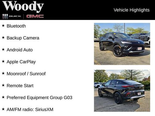 Ebony Twilight Metallic 2026 Buick Envista Sport Touring