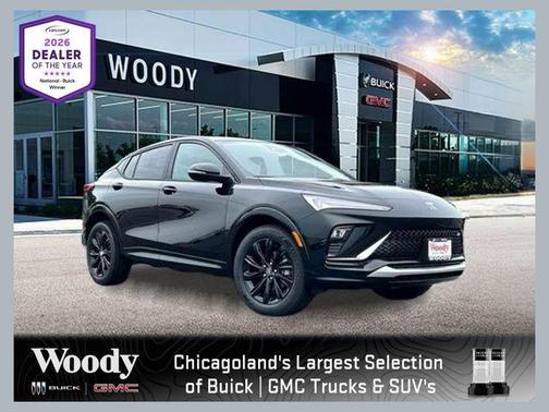 Ebony Twilight Metallic 2026 Buick Envista Sport Touring