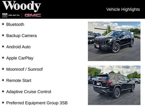 Ebony Twilight Metallic 2026 GMC Terrain AWD Elevation