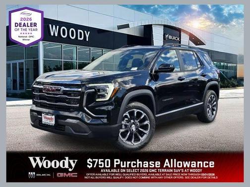 Ebony Twilight Metallic 2026 GMC Terrain AWD Elevation