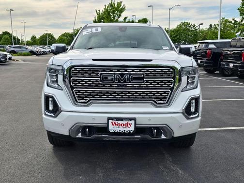 White Frost Tricoat 2020 GMC Sierra 1500 Denali