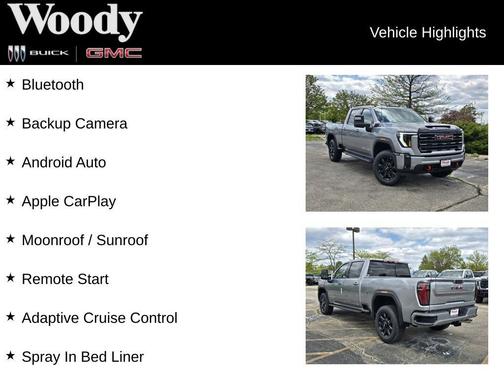 Sterling Metallic 2026 GMC Sierra 2500 AT4