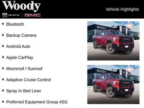 Volcanic Red Tintcoat 2026 GMC Sierra 2500 AT4X