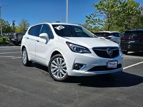 Summit White 2020 Buick Envision AWD Premium II