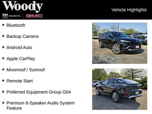 Ebony Twilight Metallic 2026 Buick Envista Avenir