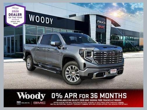 Sterling Metallic 2026 GMC Sierra 1500 Denali
