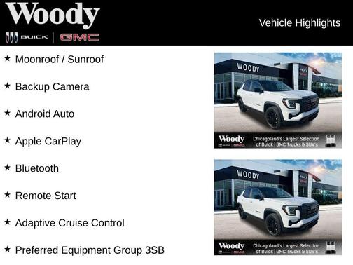 Summit White 2026 GMC Terrain AWD Elevation