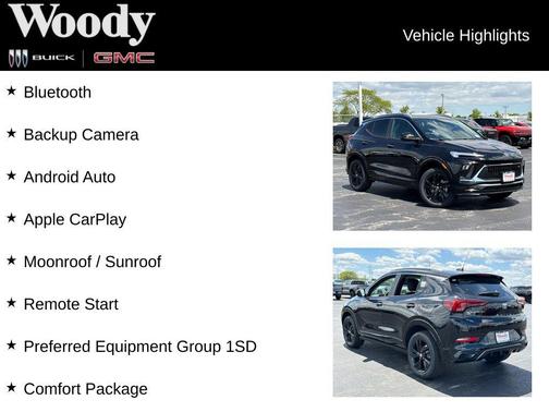 Ebony Twilight Metallic 2026 Buick Encore GX ST