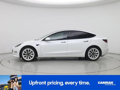White 2022 Tesla Model 3