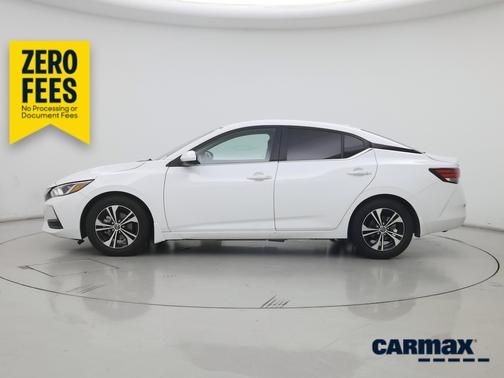 White 2021 Nissan Sentra SV
