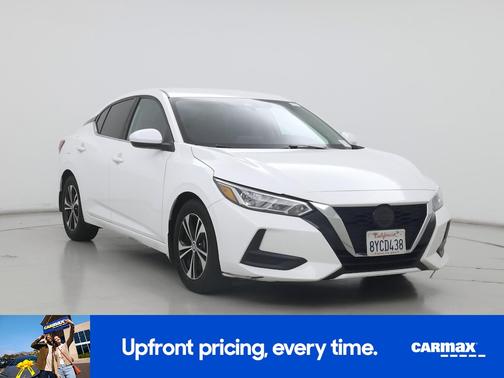 White 2021 Nissan Sentra SV