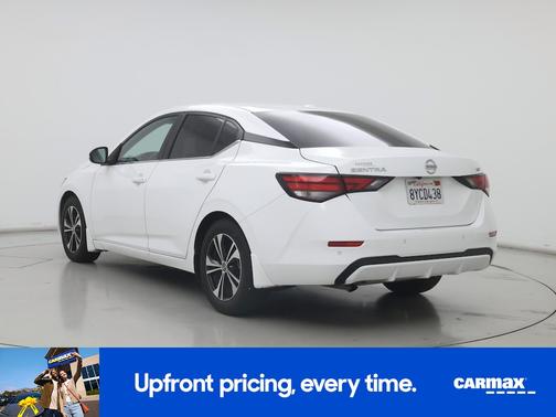 White 2021 Nissan Sentra SV
