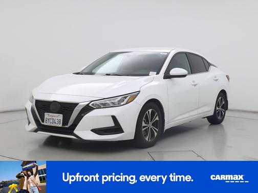 White 2021 Nissan Sentra SV