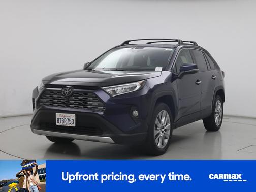 Blue 2020 Toyota RAV4 Limited