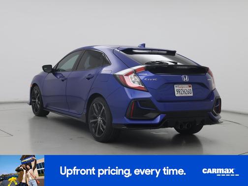 Blue 2020 Honda Civic Sport