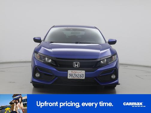 Blue 2020 Honda Civic Sport