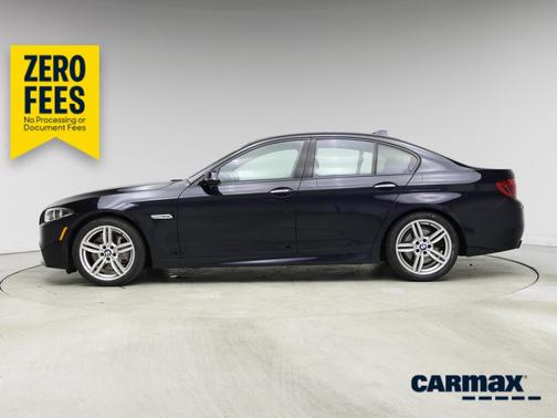 Black 2016 BMW 550 I