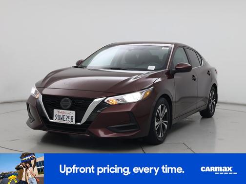 Red 2022 Nissan Sentra SV