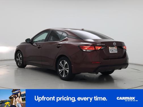 Red 2022 Nissan Sentra SV