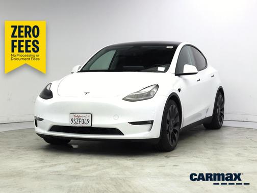 White 2023 Tesla Model Y Performance