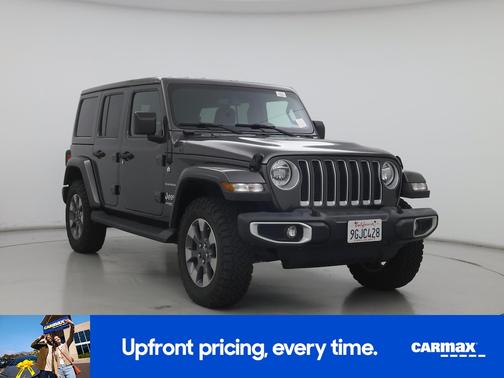Gray 2019 Jeep Wrangler Unlimited Sahara