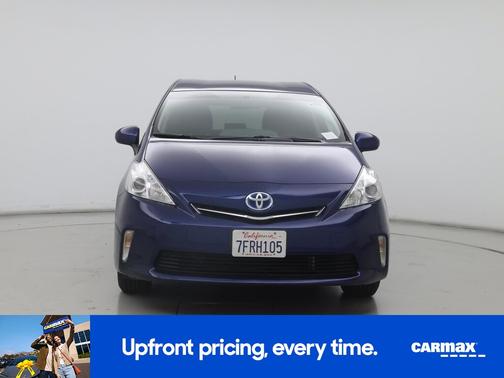 Blue 2014 Toyota Prius v Three