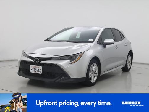 Silver 2019 Toyota Corolla Hatchback SE
