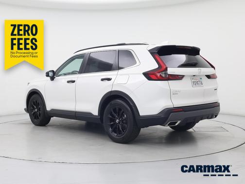 White 2025 Honda CR-V Hybrid Sport-L