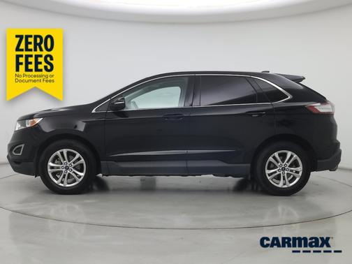 Black 2017 Ford Edge SEL