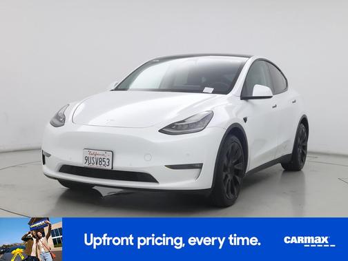 White 2021 Tesla Model Y Long Range