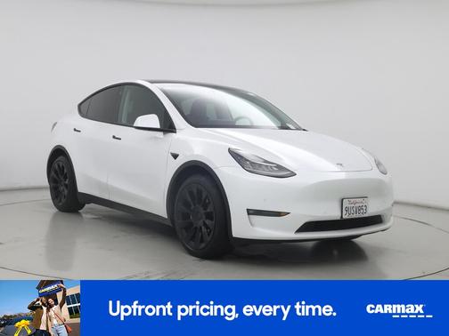 White 2021 Tesla Model Y Long Range